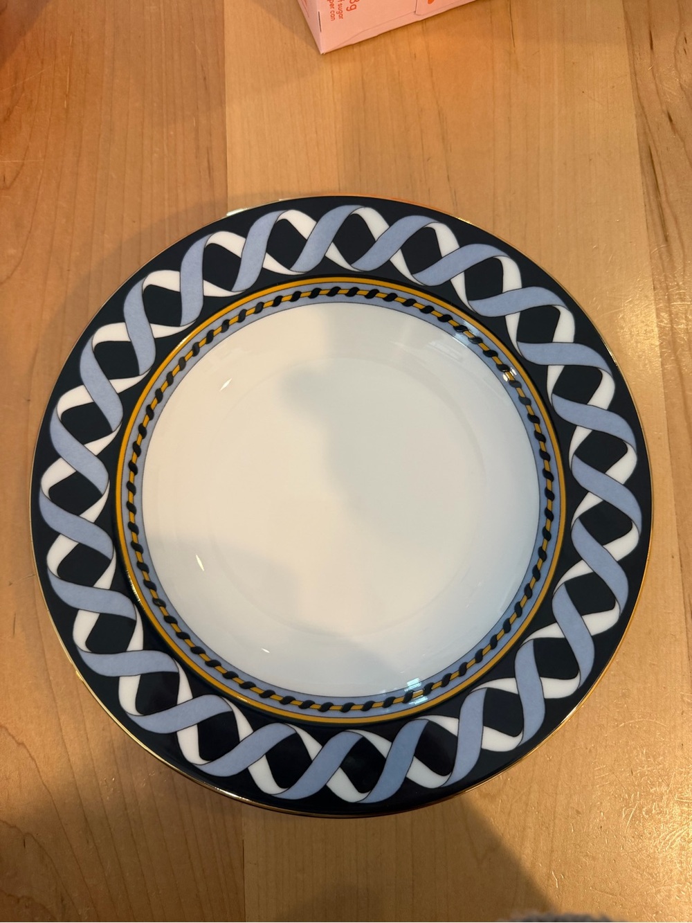 La Double J Set of 2 Soup Plates Odysseus in Porcelain